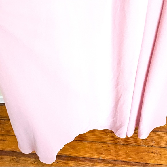 AZAZIE Long Flowy Pleated Chest Bridesmaid Dress - Picture 8 of 15